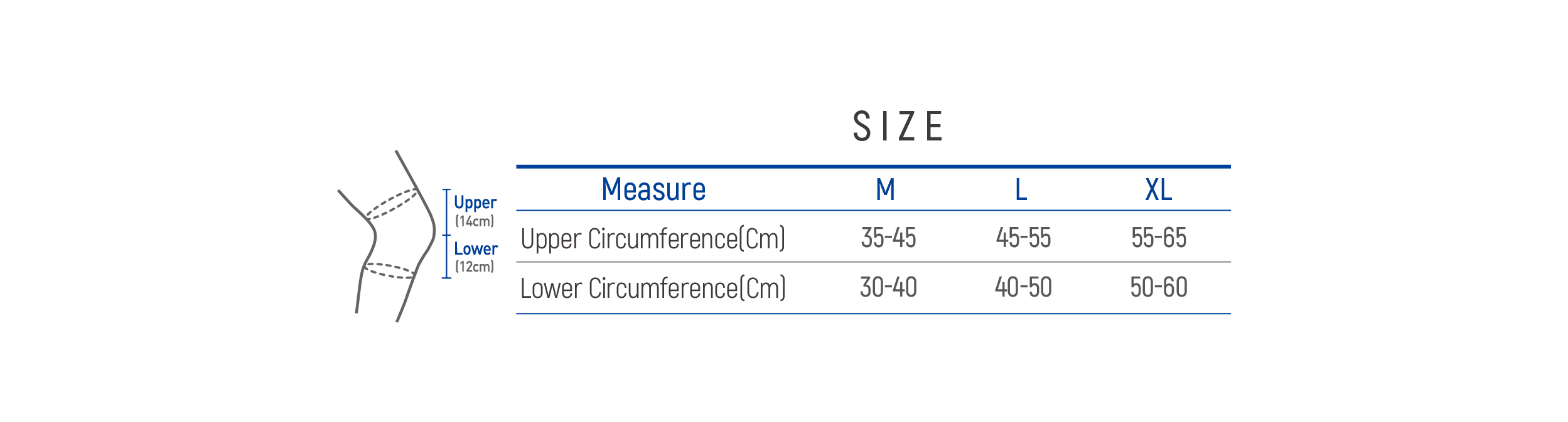 DR-K092 Size table image